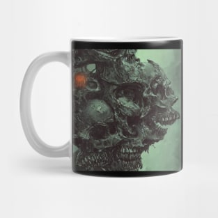 Skeleton Demon Skull Mug